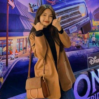 Áo Khoác Vest Nâu Vintage Sang Chảnh - DIVA_HCM