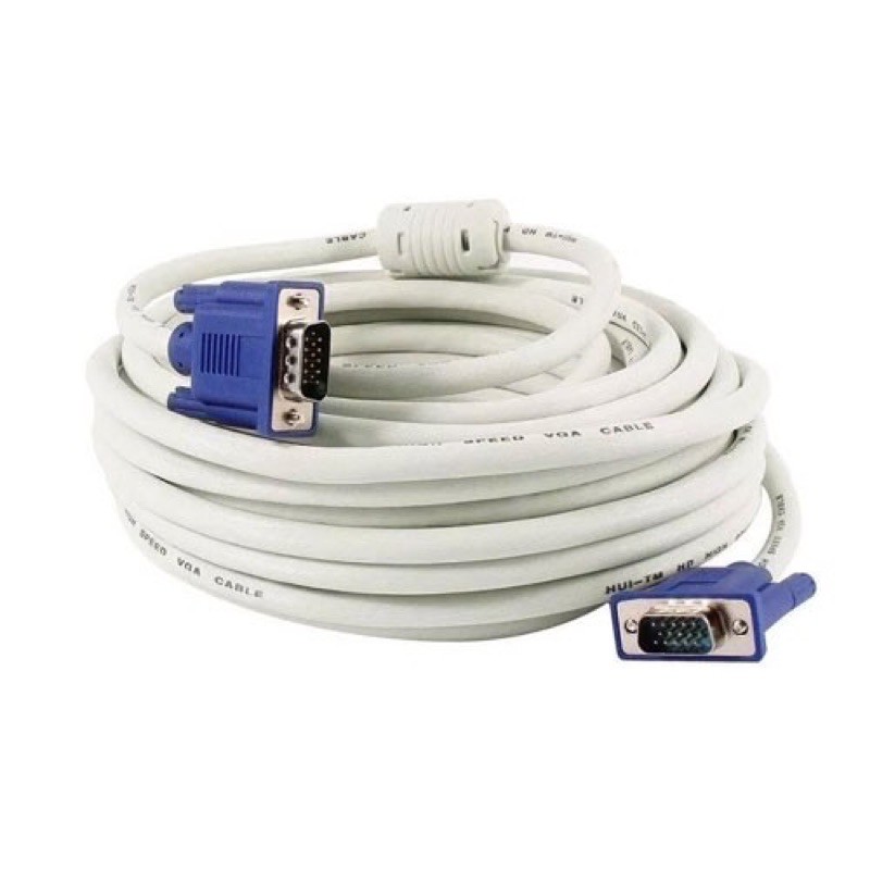 Cáp Vga trắng 15m-20m