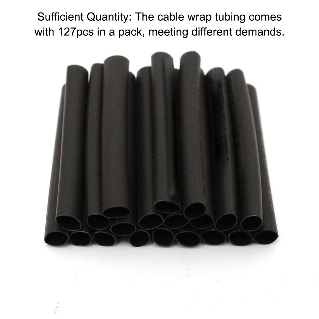 Set 127 Ống Bọc Dây Cáp Co Nhiệt Bảo Vệ Dây Điện Tiện Dụng