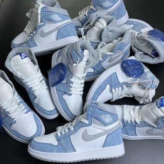 Giày Sneaker Jordan Hyper Royal Giày Thể Thao Nam Nữ Cao Cổ Full Phụ Kiện