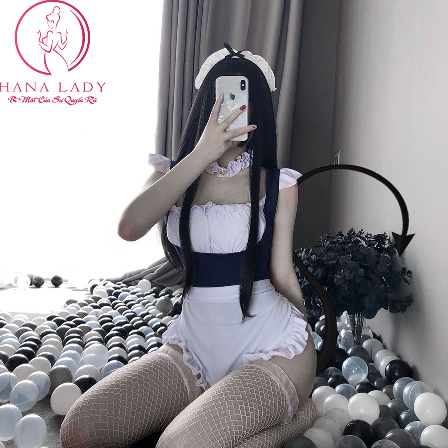 Cosplay sexy hầu gái, đồ ngủ bodysuit quyến rũ gợi cảm costume anime CP260 | BigBuy360 - bigbuy360.vn