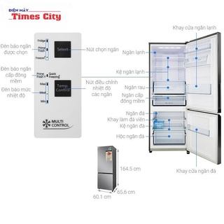 Tủ lạnh Panasonic NR-BV320QSVN 290L