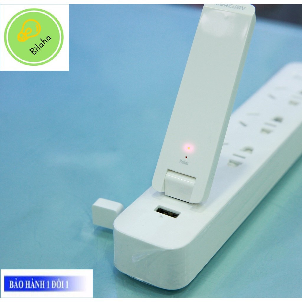 Hot Repeater thu và phát lại sóng Wifi mới Mercury 1 râu dùng câu mạng ké Tốt