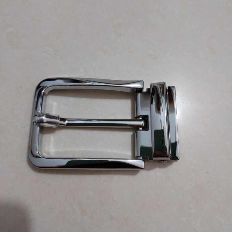 KHÓA KIM DÂY LƯNG INOX MÀU TRẮNG CAO CẤP