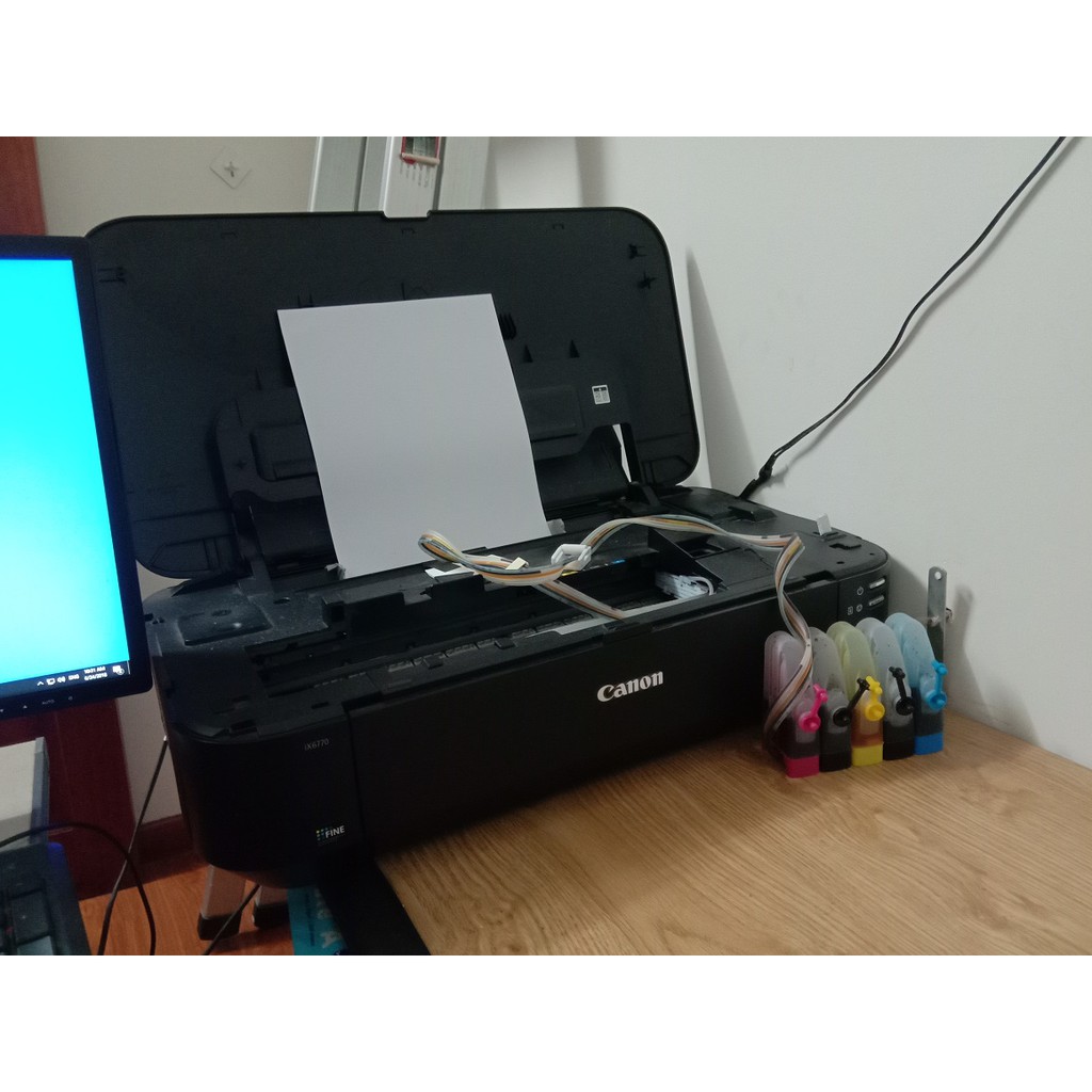 Máy in màu A3 canon ix6770, ix6860 đã qua sử dụng
