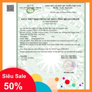 GIẢM GIÁ Viên uống thải độc phổi Lung detox healthy care GIẢM GIÁ