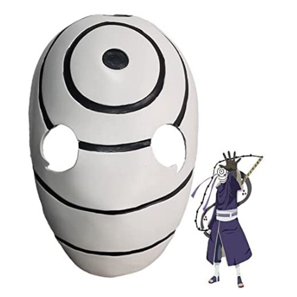 Mặt Nạ Hóa Trang Ninja Anime Obito Tobi Bằng Cao Su