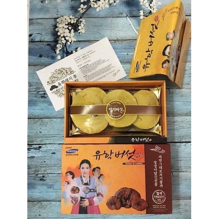 Nấm Linh Chi Vàng Chanh Hàn Quốc Hộp Giấy Hình Cô Gái - Chính Hãng