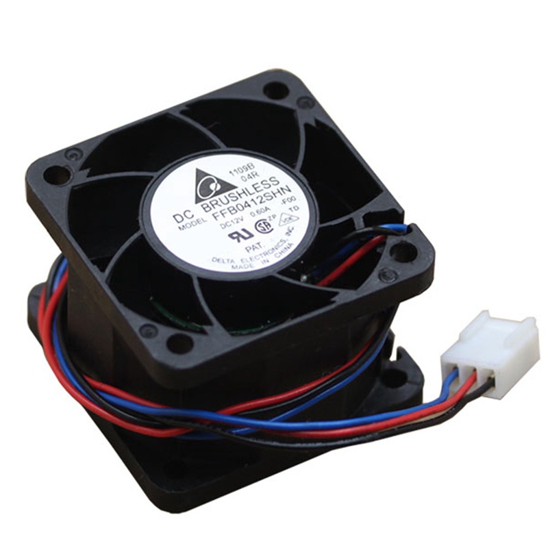 1 Quạt Tản Nhiệt Siêu Nhỏ Ffb0412 4028 4cm 12V 0.60A 40X40X28MM Cho Anminer AWP8 PSU
