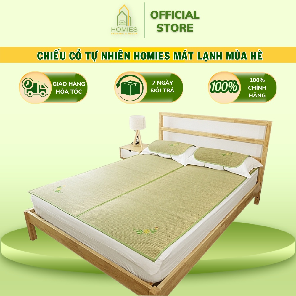 Chiếu Cỏ HOMIES Bedding &amp; Décor Chất Liệu Cỏ Na Nhiều Kích Thước