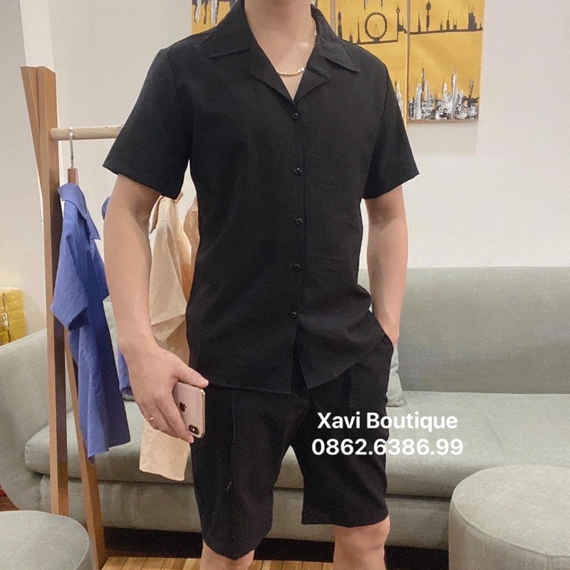 (Ảnh/Video Thật, Độc Quyền) Bộ đũi thái nam cao cấp 2022 chất cực đẹp thoáng mát
