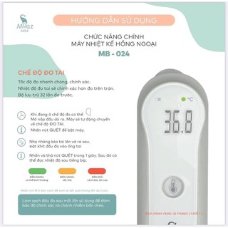 Nhiệt kế Moaz Bebe - ALISA