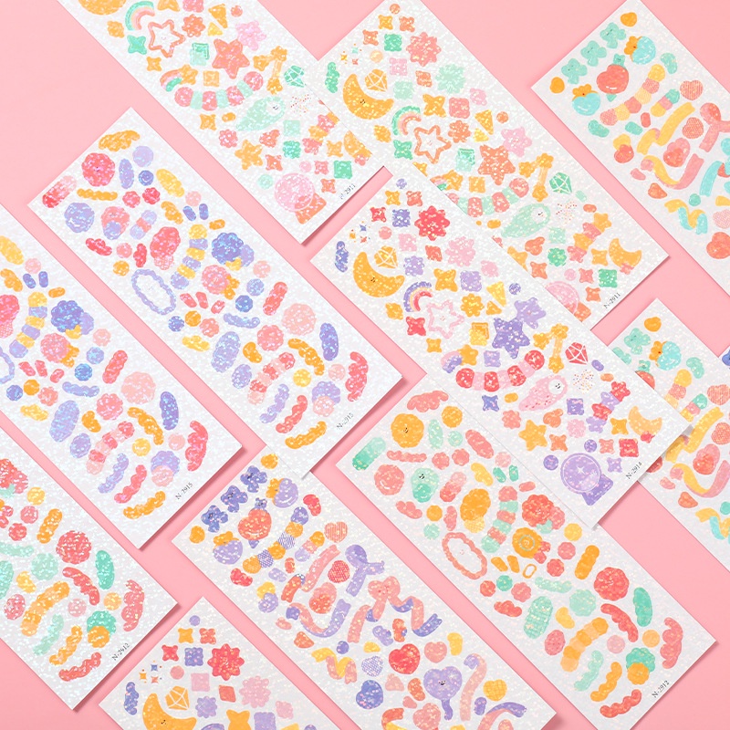 Sticker Dán Trang Trí Dễ Thương Bắt Mắt Sành Điệu