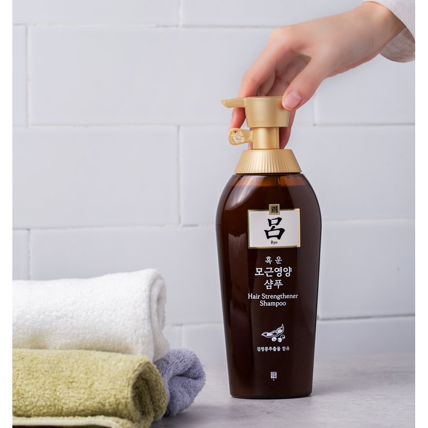 [RYO] DẦU GỘI DƯỠNG CHÂN TÓC RYO - [려] 흑운 모근영양 샴푸 500ML