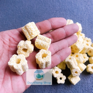 200g Sứ Viên Hoa Mai Lọc Nước Cho Hồ Cá Cảnh, Hồ Thủy Sinh Tạo Môi Trường Lý tưởng Cho NHững Chú Cá Của Bạn