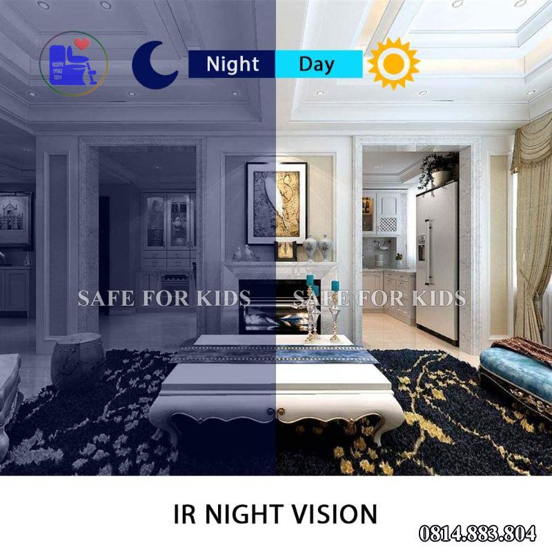 [1 đổi 1] Camera Không Dây - Camera Giám sát Wifi Độ Phân Giải Full HD Nhìn Đêm Có Báo Động Chống Trộm | BigBuy360 - bigbuy360.vn