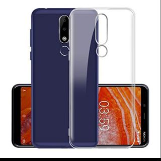 Ốp lưng nokia 3.1 plus 2018 dẻo silicon trong suốt