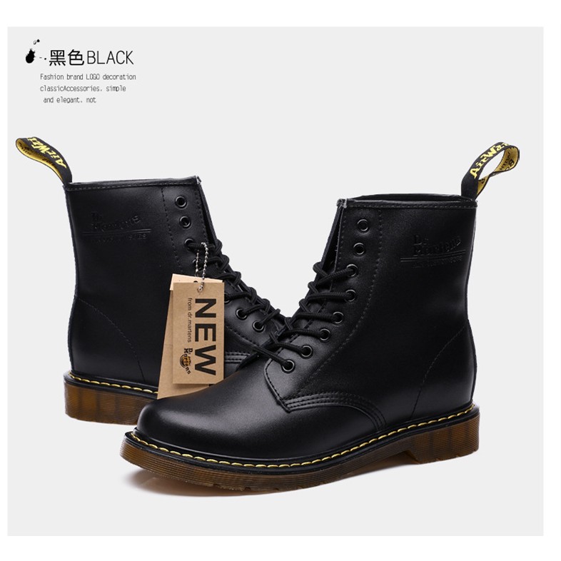 Giày Boot DR. MARTENS Nam Cổ Cao 8 Lỗ Thời Trang 1460