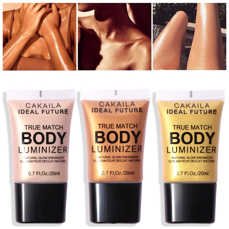 Kem Bắt Sáng Dạng Lỏng CAKAILA Chống Thấm Nước Lâu Trôi 3 Màu Tùy Chọn