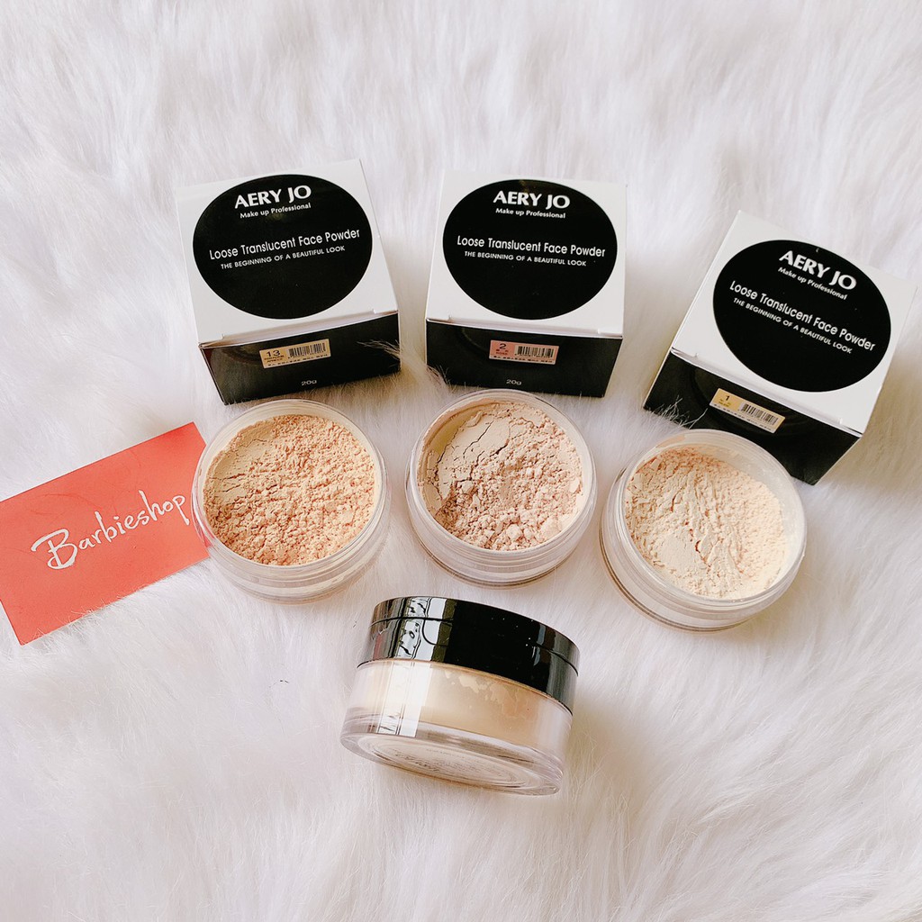 Phấn Phủ Bột Kiềm Dầu Aery Jo Loose Translucent Face Powder 20g