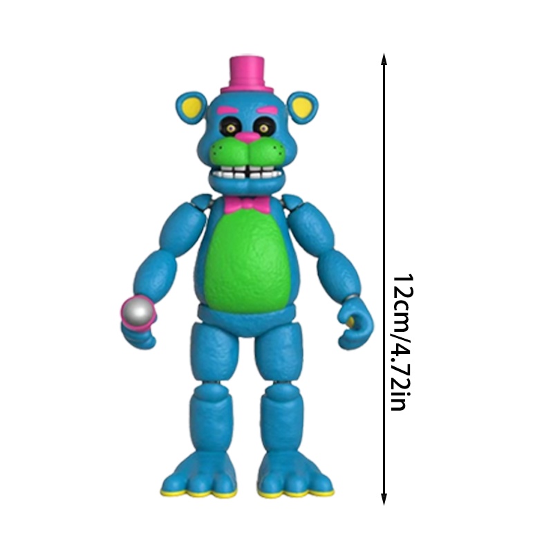 28styles set Five Nights at Freddy's Nhân Vật Hành Động PVC Mô Hình Bộ Sưu Tập Đồ Chơi Thu Nhỏ Quà Tặng Trẻ Em