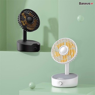 Quạt để bàn tích hợp sạc không dây Baseus Hermit
