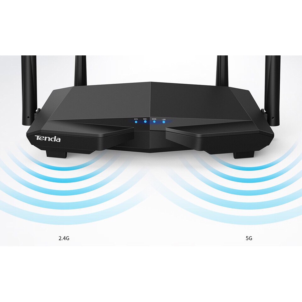 Bộ Phát Wifi Tenda AC6 tốc độ 1200M Xuyên Tường (Hàng MỚI 100% Nhập Khẩu) -dc3821