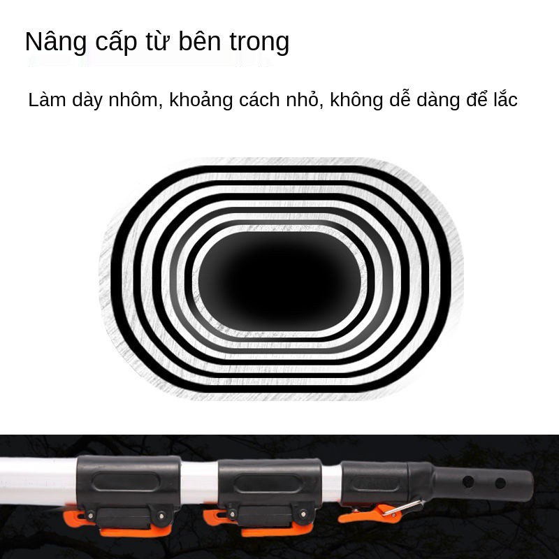 của Đức Máy kéo cắt cành cao 7 mét trụ kính thiên văn làm vườn cưa cây ăn quả, tỉa cao, cành, khổng lồ