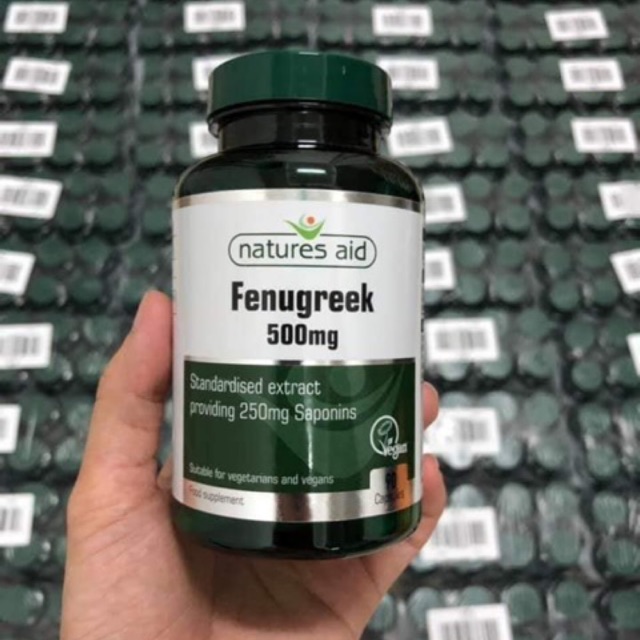 CỎ CARI LỢI SỮA FENUGREEK LỌ 90 VIÊN