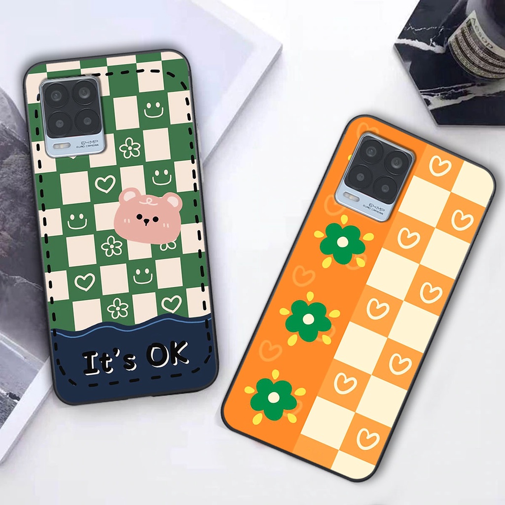 Ốp lưng Oppo REALME 8 happy day, gấu bear dễ thương - BỀN - ĐẸP -BAO GIÁ TOÀN THỊ TRƯỜNG