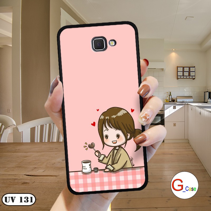 Ốp lưng Samsung Galaxy J7 Prime - Lưng nhám chống trầy