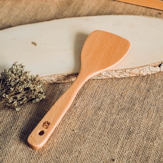 Vá cơm gỗ beech - vá gỗ beech nhiều kiểu dáng - Wooden spoon