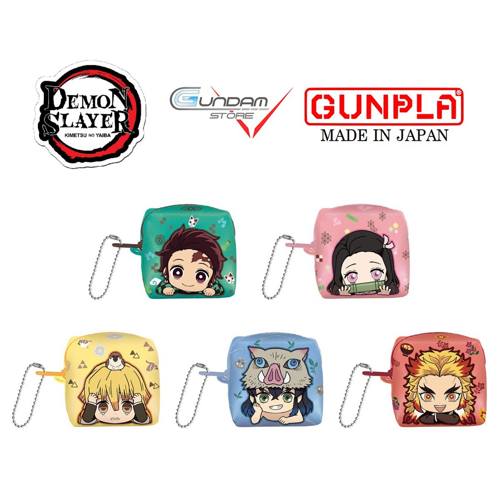 Đồ chơi Bandai Túi Nhỏ Pouch Collection Kimetsu no Yaiba Gashapon Ngẫu Nhiên Anime Demon Slayer