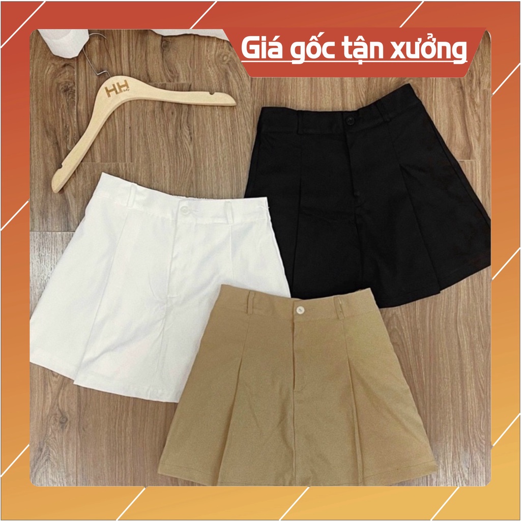 Quần Giả Váy Kaki Dáng Chữ A / Mix Đồ Năng Động