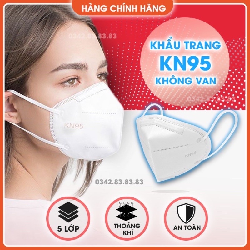 Khẩu trang N95 Usasen y tế kháng khuẩn - 5 lớp - hộp 10 cái