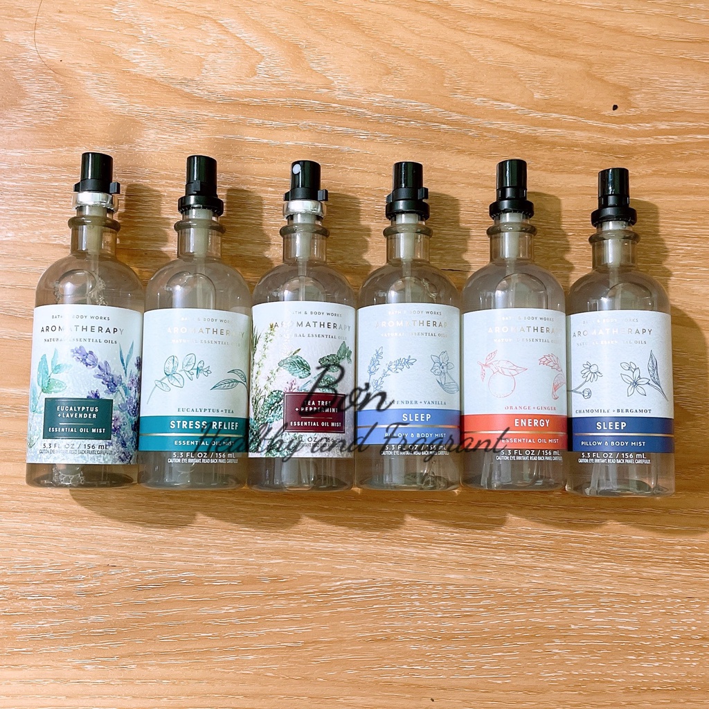 /Bill US - PART I/ Xịt thơm toàn thân 🍊 🍊Bath&Body Works 🍊 nhiều mùi 🍊DÒNG AROMATHERAPY