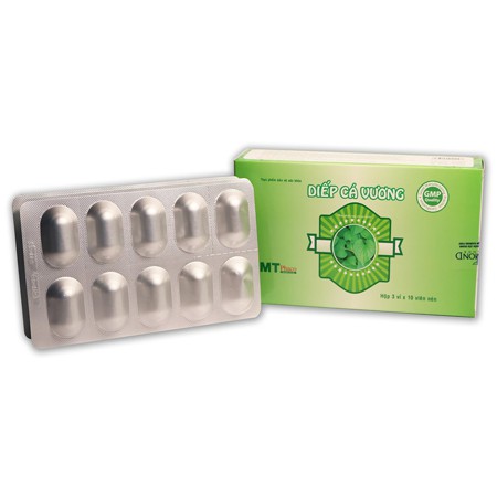 Diếp Cá Vương Hộp 30 Viên Giúp Nhuận Tràng Hỗ Trợ Giảm Các Triệu Chứng Của Trĩ | BigBuy360 - bigbuy360.vn