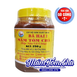 Mắm tôm chà bà hai gò công hủ 250g