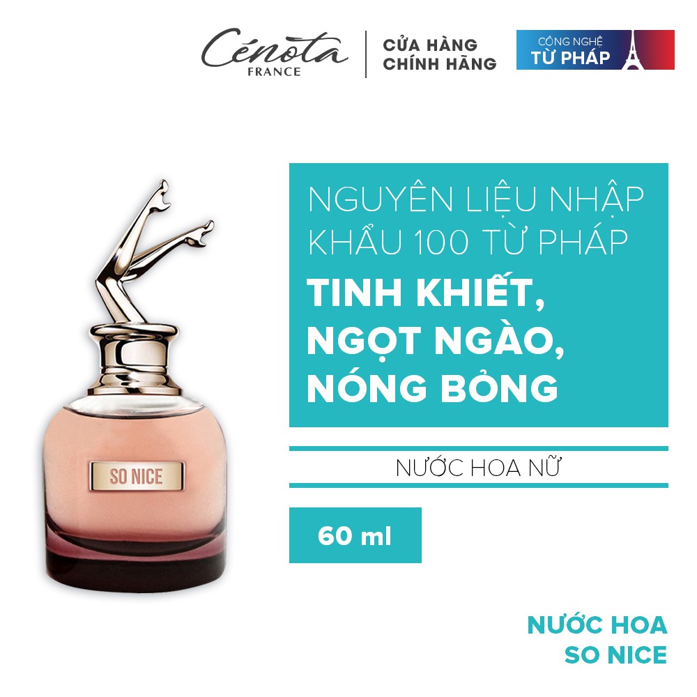 Nước hoa nữ Cénota SO NICE hương thơm nồng nàn 60ml | Thế Giới Skin Care