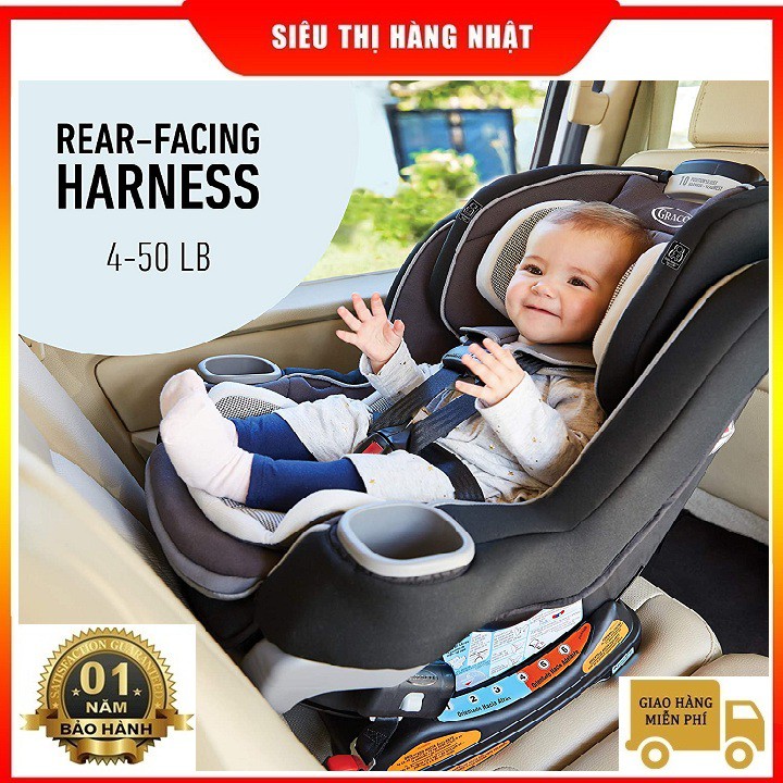 Ghế ngồi ô tô trẻ em Graco Extend2Fit Convertible Davis 2015 8AQ00DVI