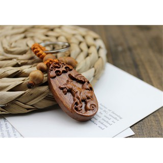 Móc Khóa Gỗ 12 Con Giáp