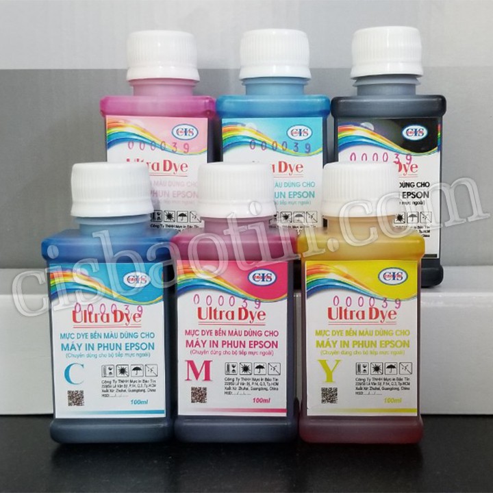 MỰC EPSON ULTRA DYE LỌ 100ML