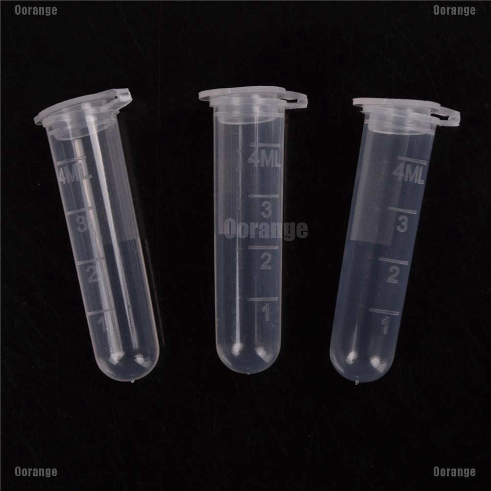 Bộ 30 Ống Nghiệm Nhựa Có Nắp Dung Tích 5ml