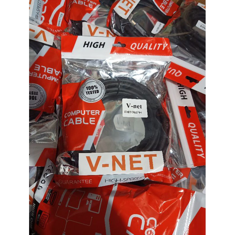 Cáp HDMI VNET 3 mét lõi đồng HDTV 4K*2K  chuẩn FULL HD 1080p