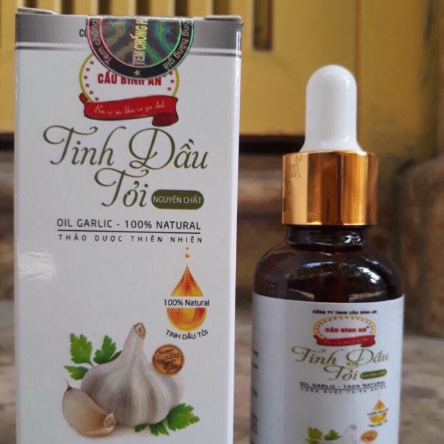 Tinh dầu tỏi nguyên chất cầu bình an