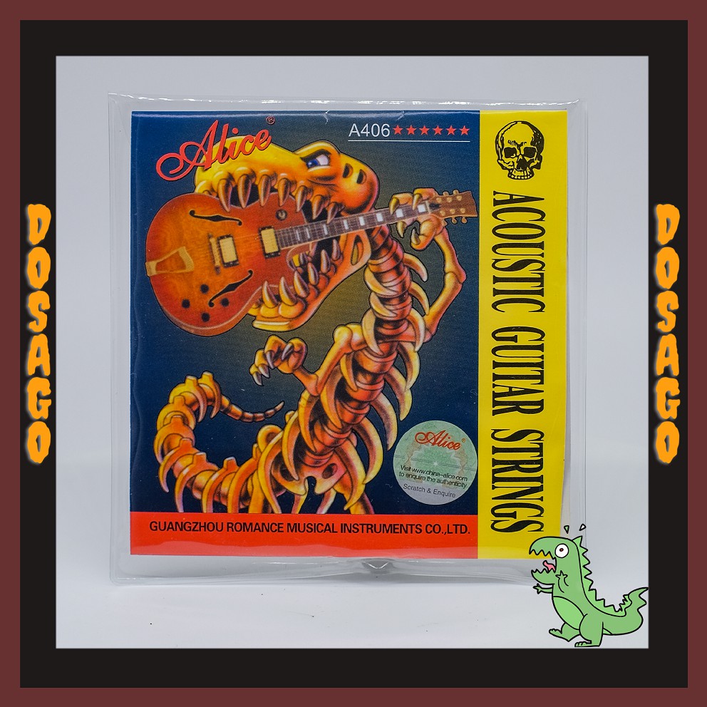 Siêu Khuyến Mãi - Dây đàn Guitar Acoustic Alice 406 - dây con rồng