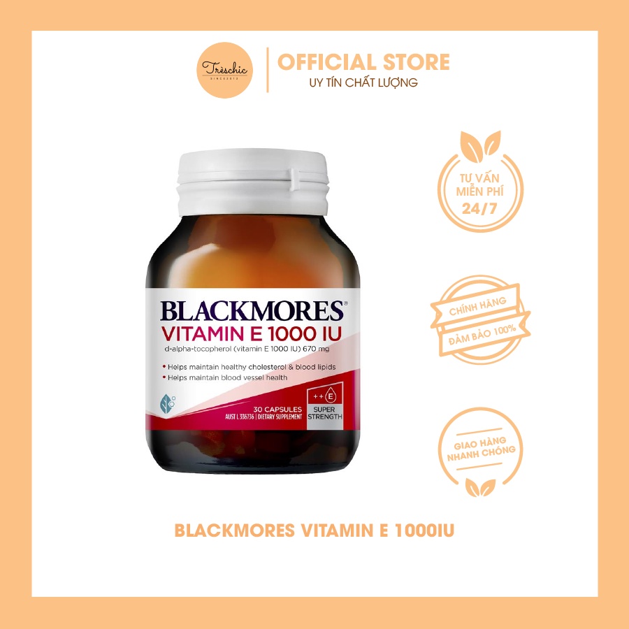 Vitamin E Đẹp Da Blackmores