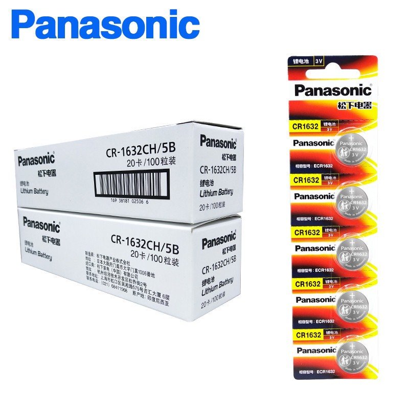 Pin Khuy Cúc Áo Panasonic CR2032 - CR2025 - CR2016 - CR1632 - CR1620 - CR1616 - CR1220 - CR2450 3V