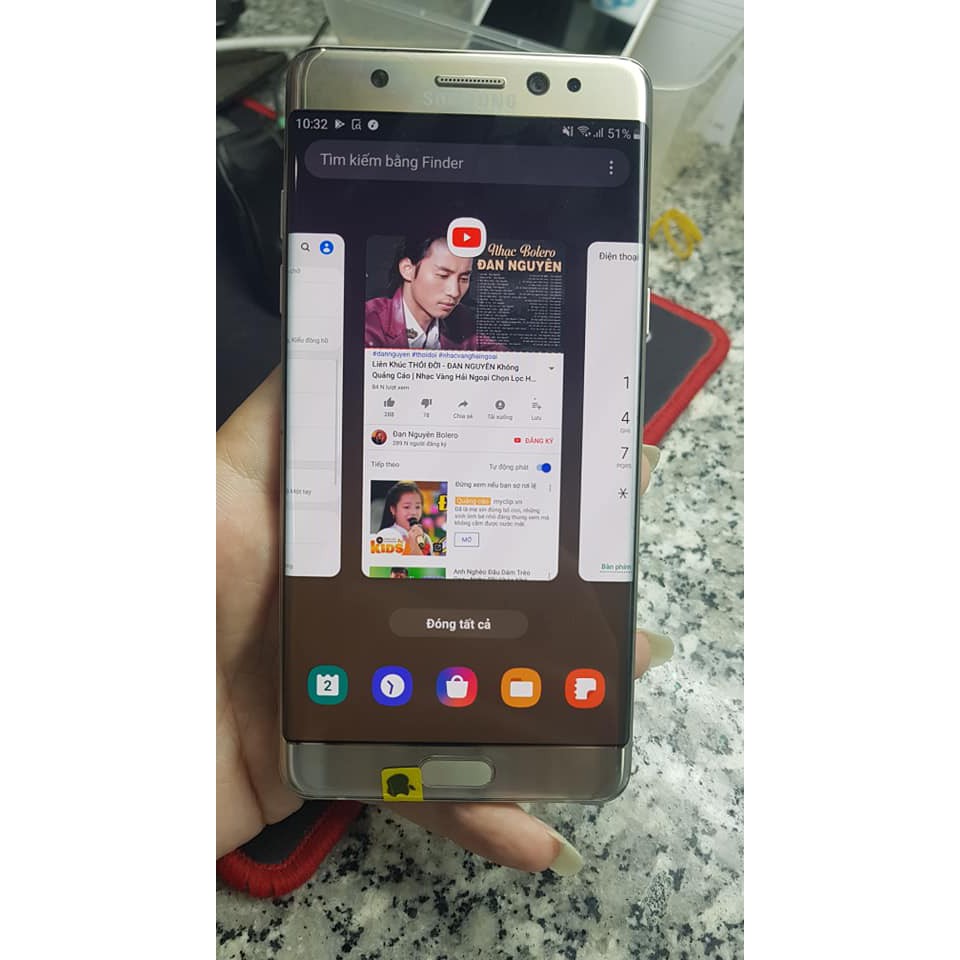 Điện thoại di động Samsung galaxy Note Fan Edition 97%