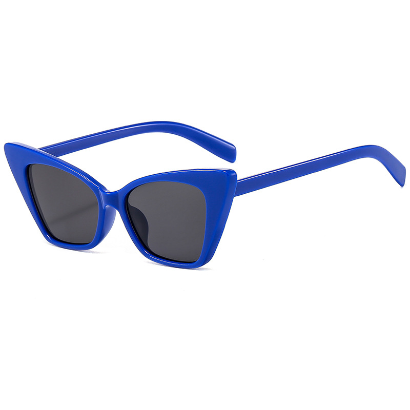 Kính mát kiểu mắt mèo phong cách Phương Tây vintage thời trang dành cho nữ